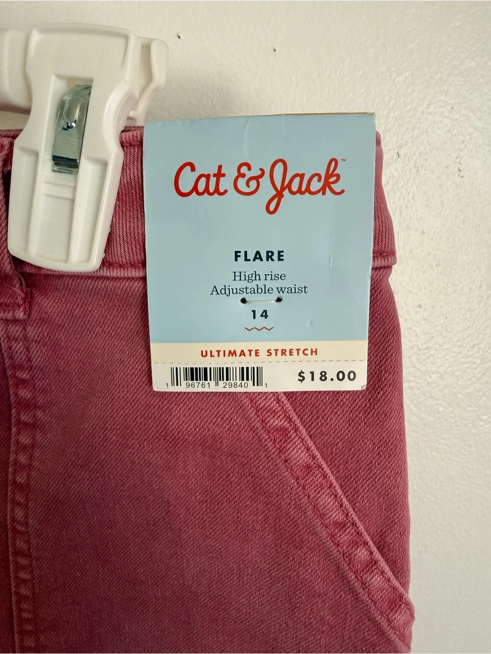 Cat & Jack Dusty Rose Flare Jeans